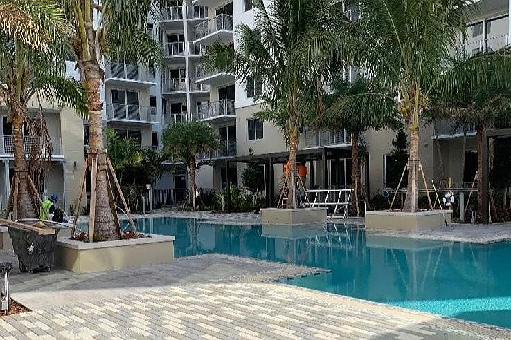 pool area