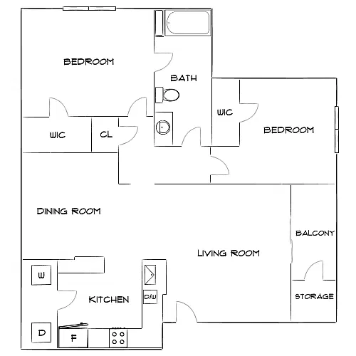 Floor plan Design 2A10 Premier