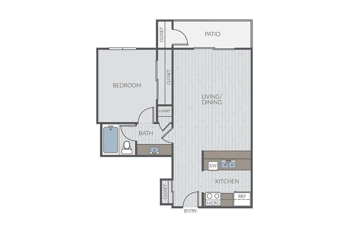 Floor plan Plan 1C