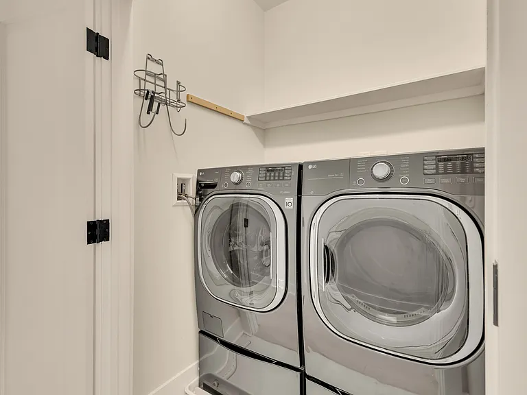 Laundry conveniently located on second floor