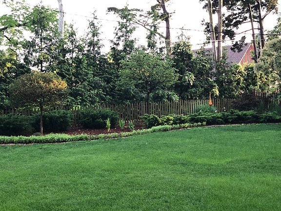 Large, private backyard