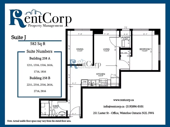 2716 Sunview St #258B, Waterloo, ON N2L 3V9