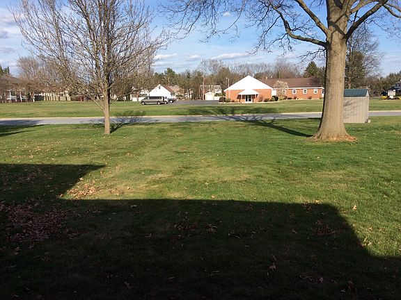 Backyard and Field Behind ho