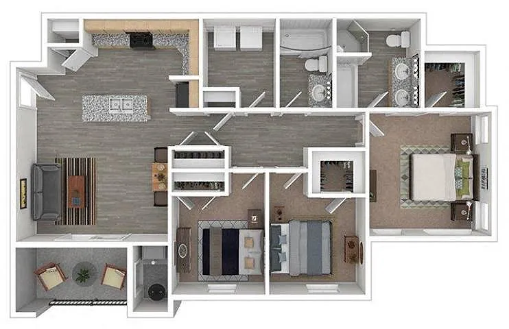 Floor plan The Rosewood