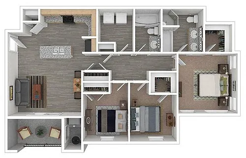 Floor plan The Rosewood