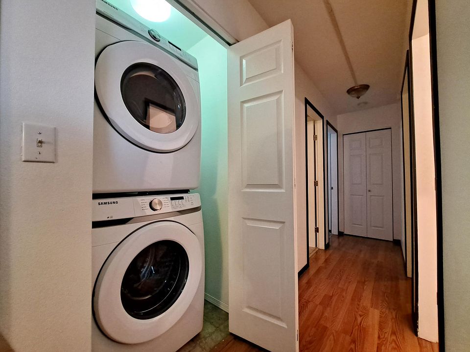 New washing machine and dryer