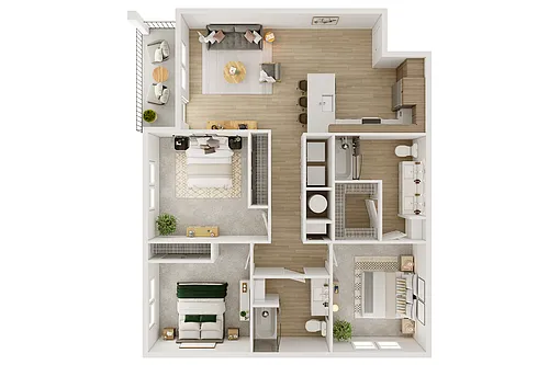 Floor plan C1