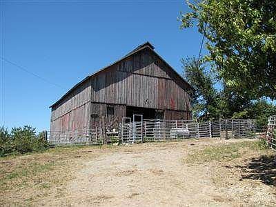Tobacco Barn used for livestock handling and storage.