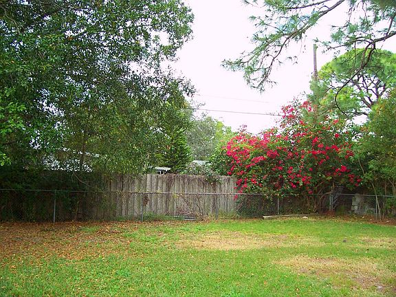 Huge backyard