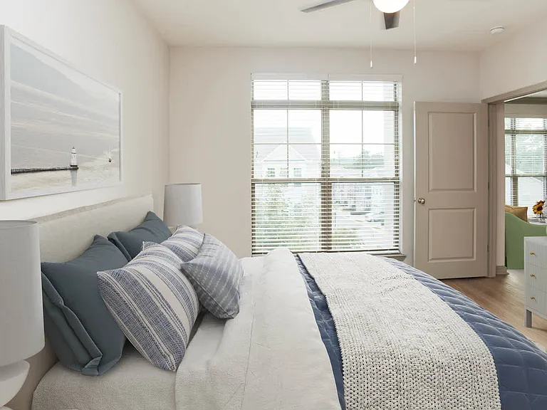 Bedroom with Hard Surface Flooring