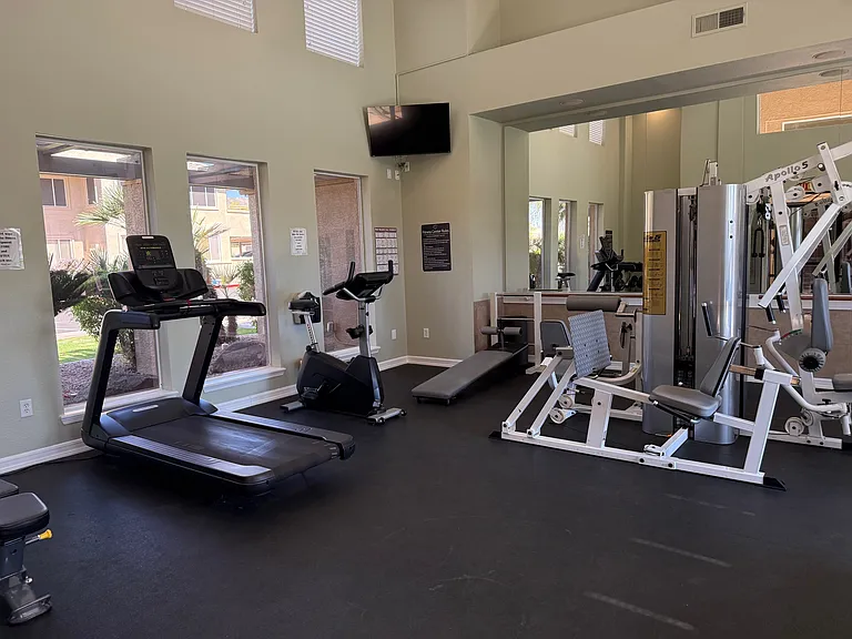 Complex workout area.