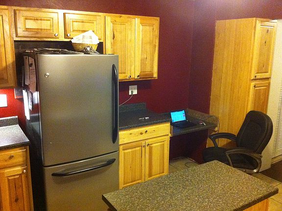 Computer desk & 1st Pantry