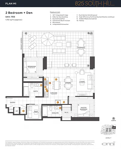 Floor plan PLAN M1