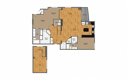 Floor plan B7