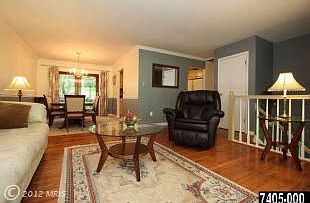 View of living/dining area