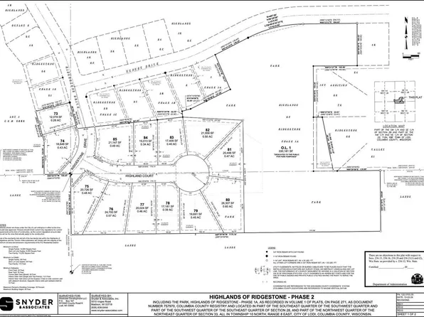 Lot 74 Ridgestone Drive #74, Lodi, WI 53555
