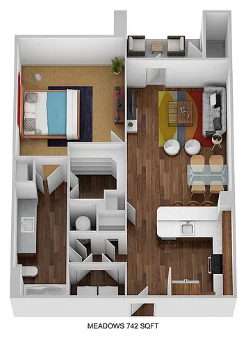 Floor plan A1E-M