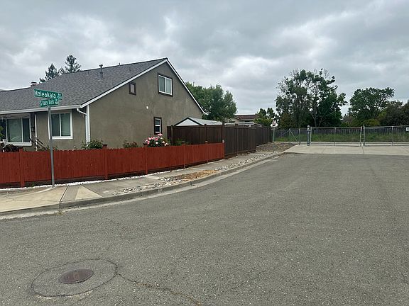 Trail next to house