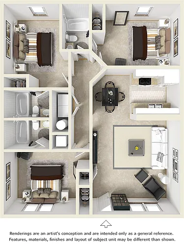 Floor plan 3-3F