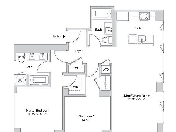 2nd image of 110 3rd Ave APT 12A