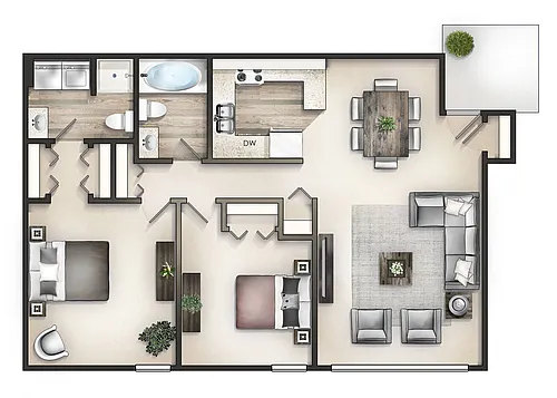 Floor plan Pinnacle