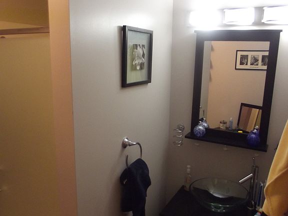 Hall bath w/ walk in shower