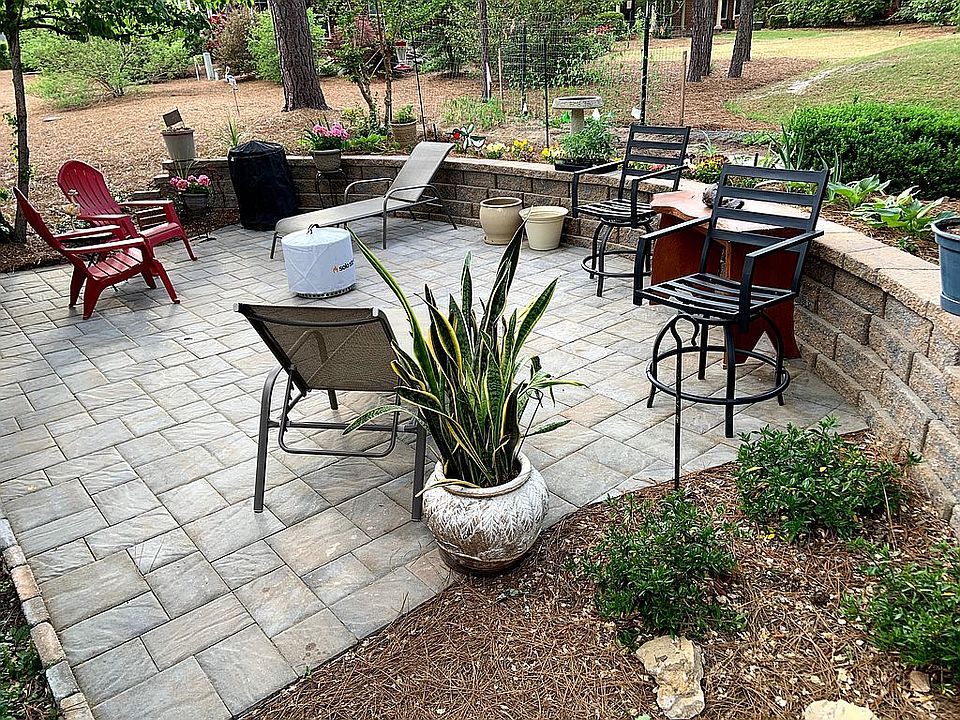 Rear patio