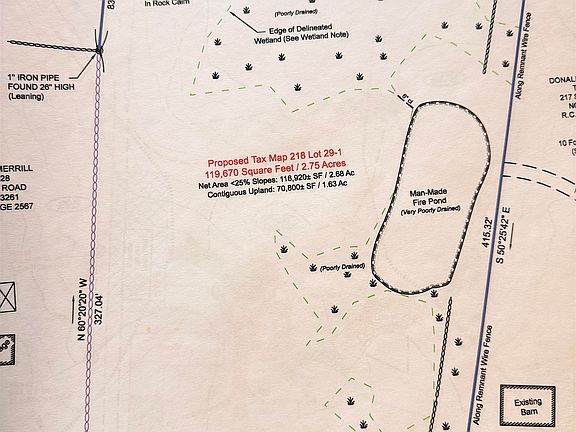 5th image of Map 218 Lot29-1 Sherburne hill Road