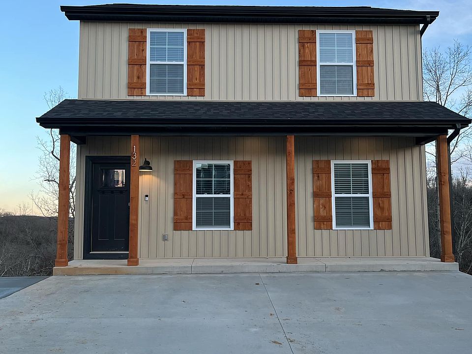 Front Exterior with 2 car driveway