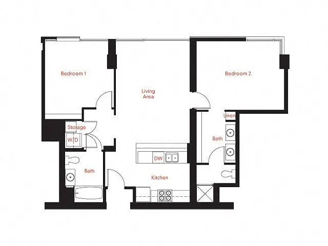 Floor plan D-3