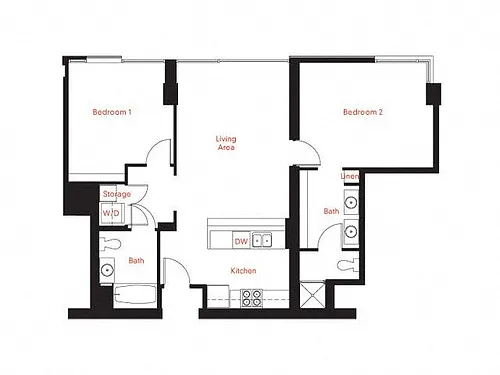 Floor plan D-3