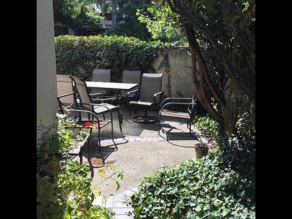 Garden patio