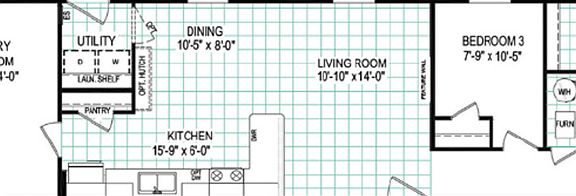 Floor Plan of Winfield Plan