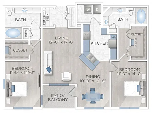 Floor plan B3