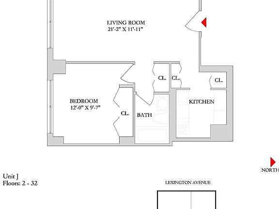 2nd image of 155 E 29th St APT 18J
