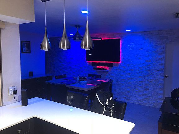 Inside kitchen