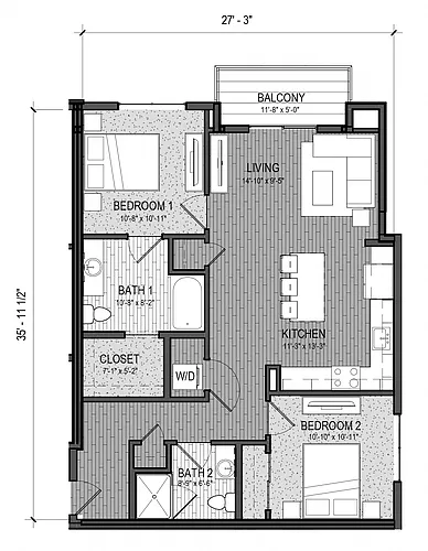 Floor plan The Rapid 2J