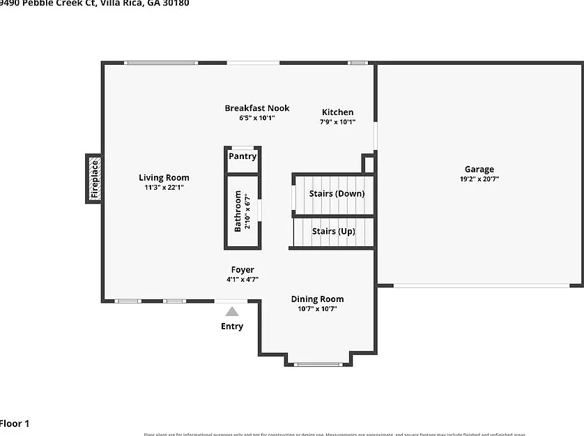 3 bed, 2.5 bath, 1422 sqft, $1,700 — Photo 2