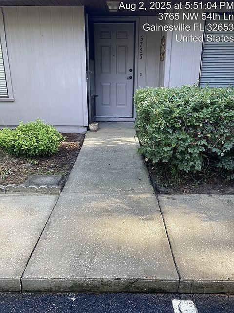 Front entrance