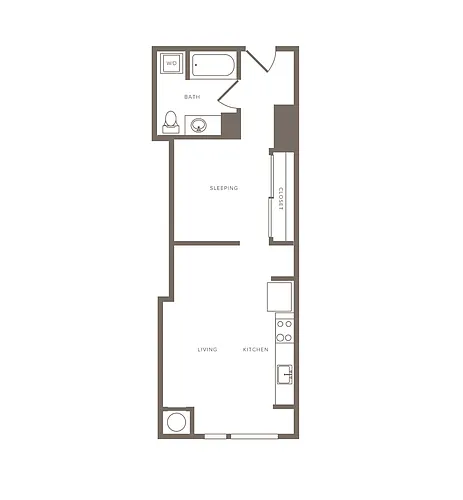 Floor plan A1b