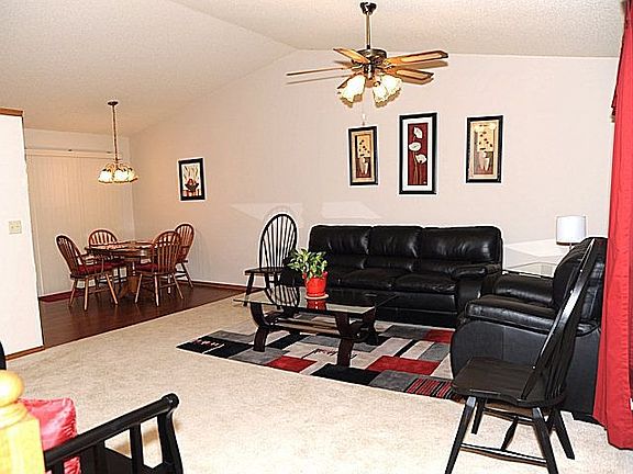 Looking from Dining area into Living room