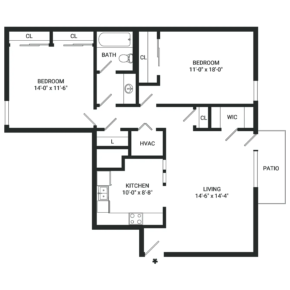 Floor plan B1