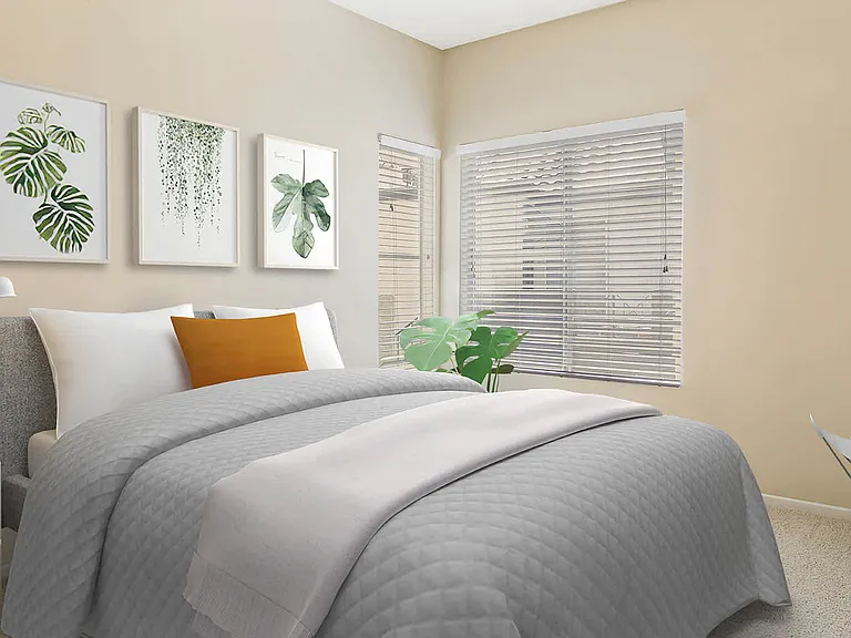 Carpeted Bedroom