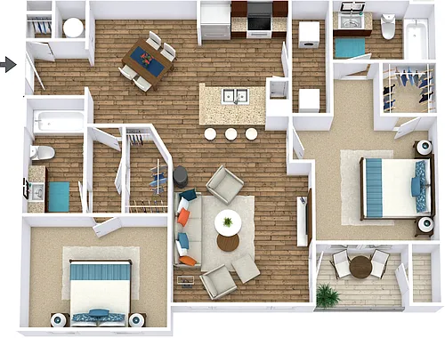 Floor plan Regent
