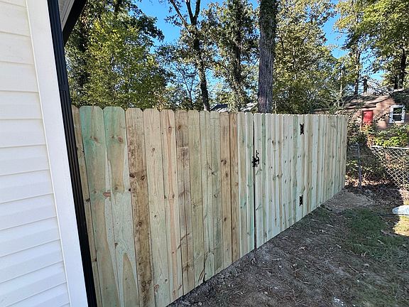 Front Gate Fence added