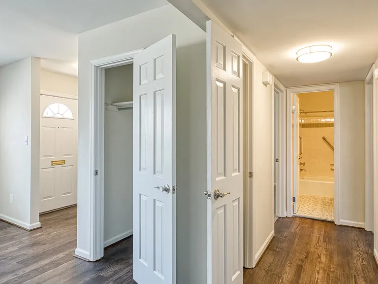 Hall closets