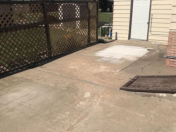 Backyard patio