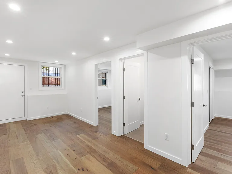 Lounge room, two extra bedrooms and a bathroom.
