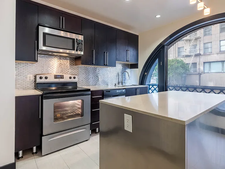Kitchen with Stainless Steel Appliances