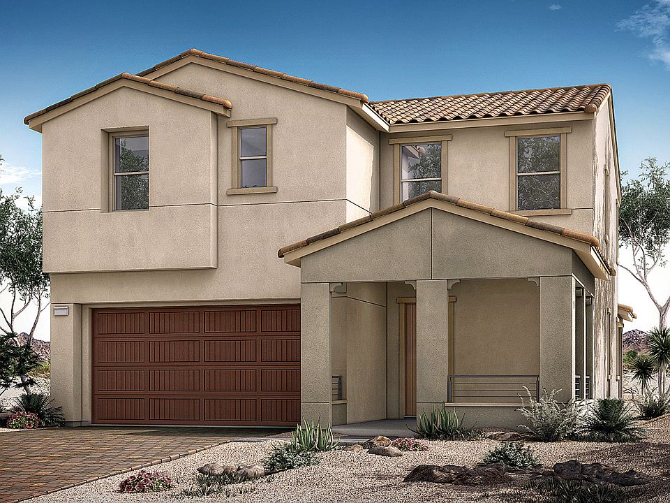Crystal Canyon in Summerlin Collection Two - Sandstone Plan 4 - Elevation B